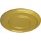 Ekena Millwork Federal Roped Large Ceiling Medallion (Fits Canopies up to 7 3/4"), 17 3/8"OD x 1 1/8"P, Rich Gold CM17FERGS - alternate 3